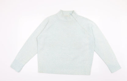 Additional front view of Berkertex women’s blue jumper, size UK 18
