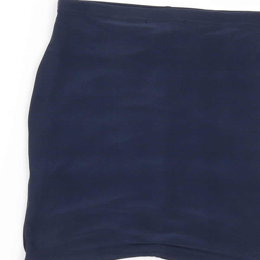 Missguided Womens Blue   Mini Skirt Size 6