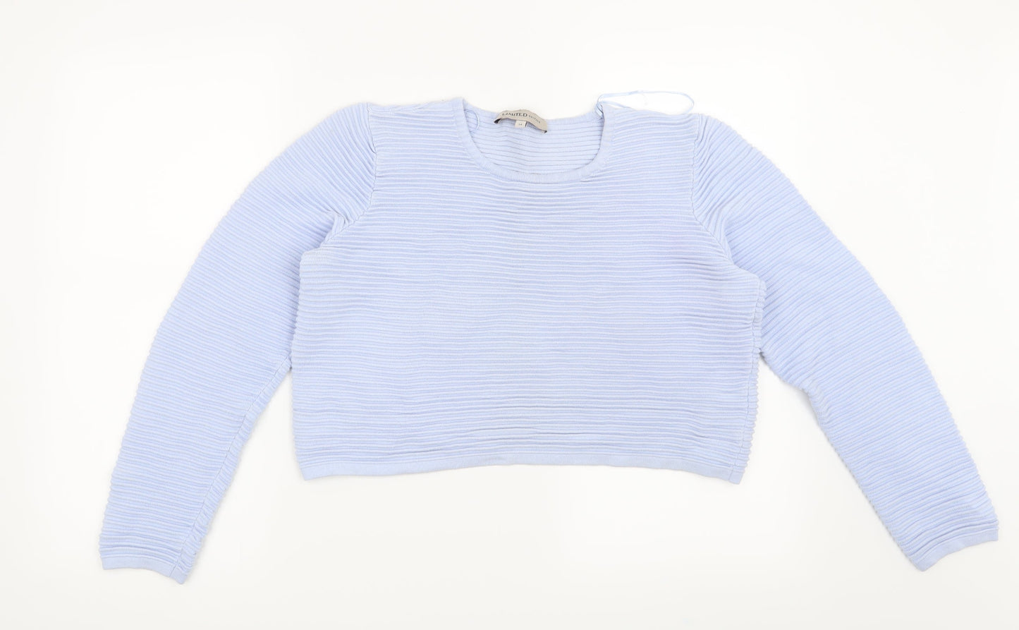 Marks and Spencer Womens Blue   Pullover Jumper Size 14