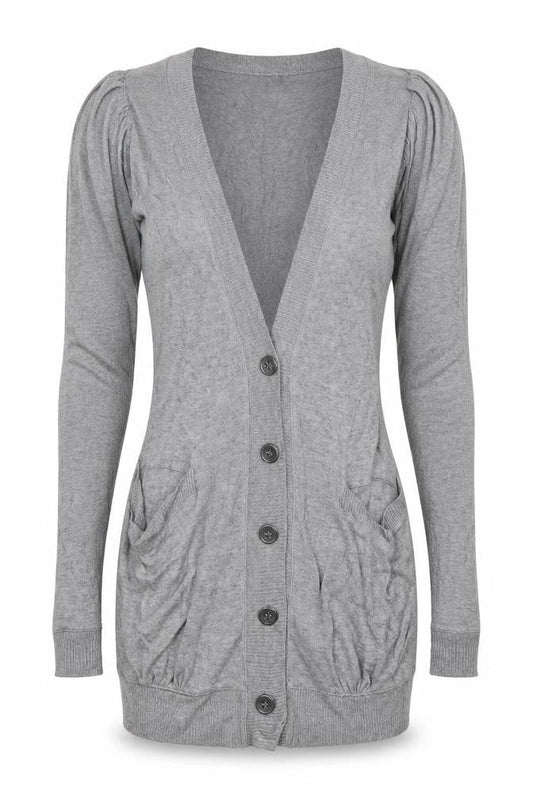 George Womens Grey   Cardigan Jumper Size 10