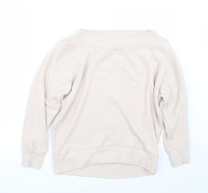 Additional front view of New Look women’s beige jumper, size S