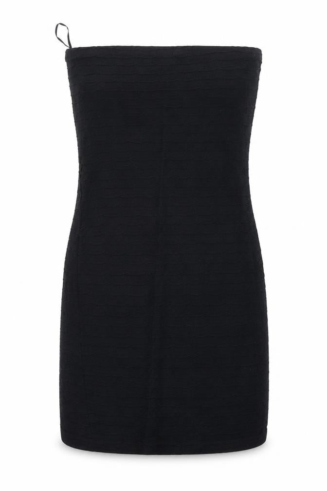 Topshop Womens Black   Straight & Pencil Skirt Size 10