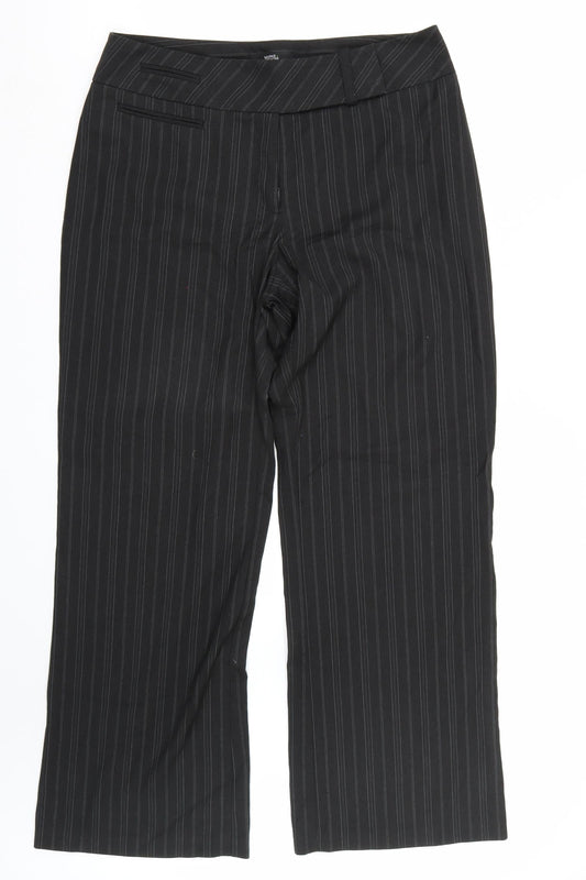 Marks and Spencer Womens Black   Trousers  Size 12 L29 in