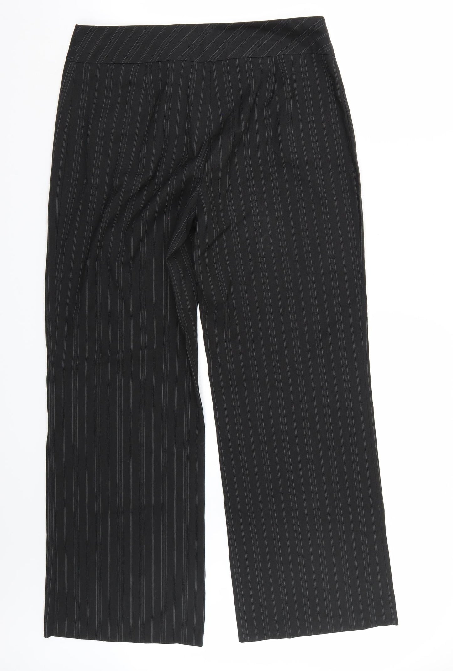 Marks and Spencer Womens Black   Trousers  Size 12 L29 in