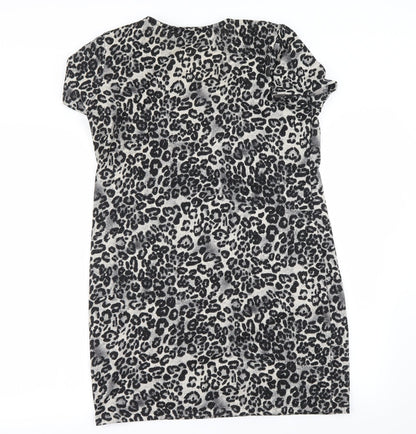 Back view of George women’s grey jumper, size UK 14