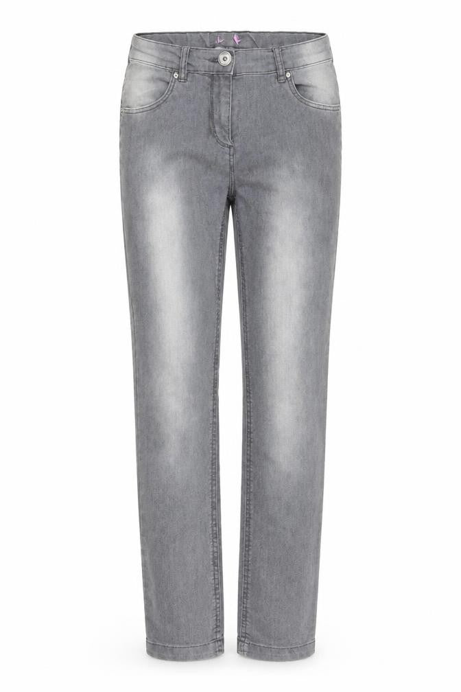 Preworn Womens Grey   Straight Jeans Size 26 in L25 in