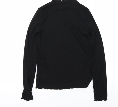 Back view of F&F girls’ black jumper, size 13-14, years