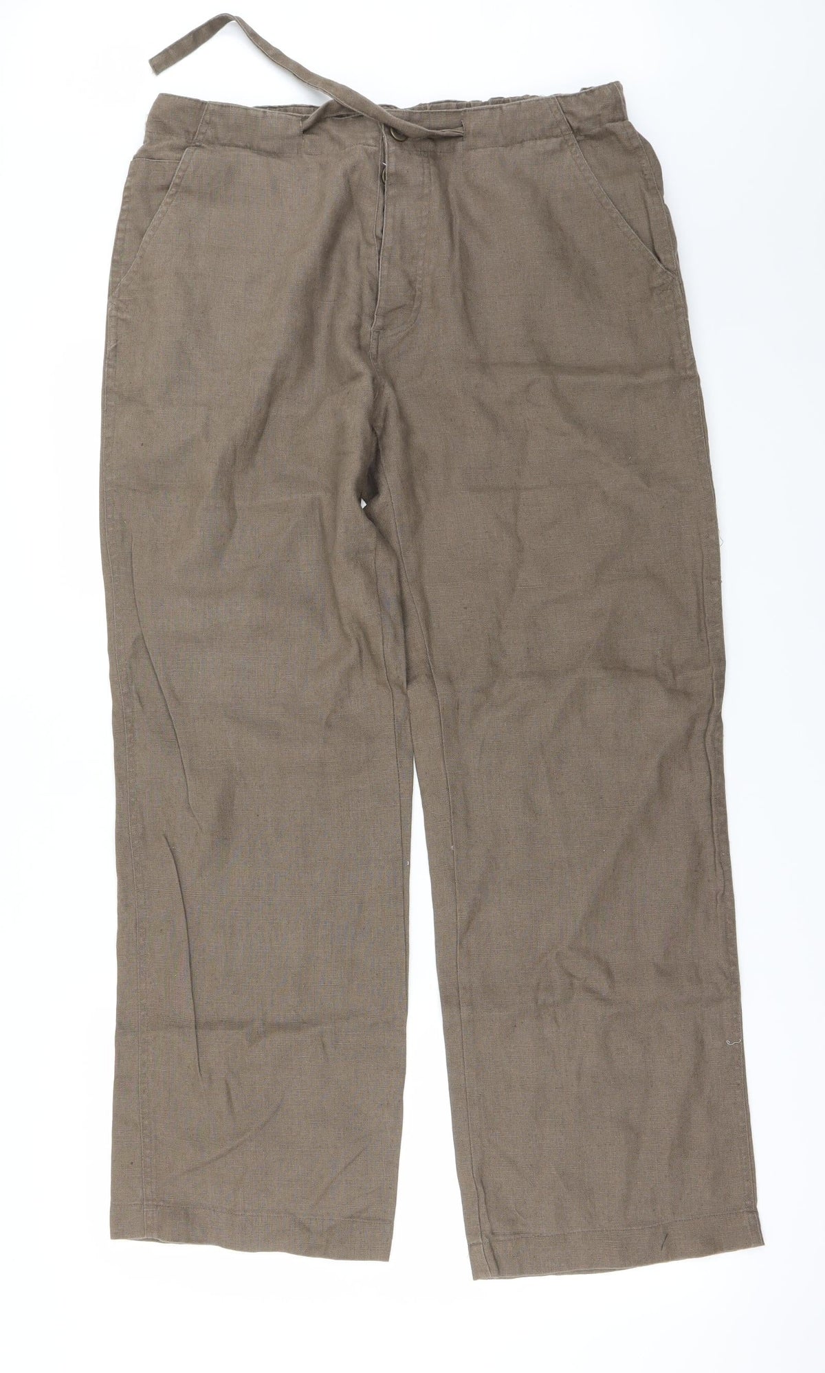 Preworn Womens Brown   Trousers  Size 32 in L29 in