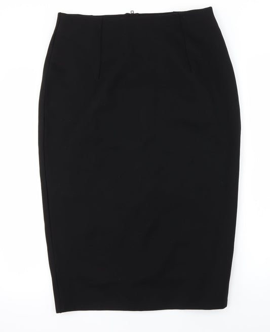 Preworn Womens Black   A-Line Skirt Size 30 in