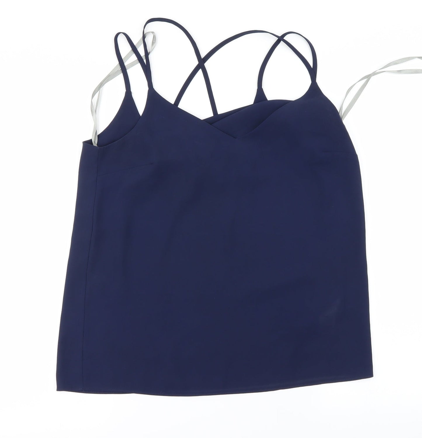 Dorothy Perkins Womens Blue   Basic Blouse Size 6