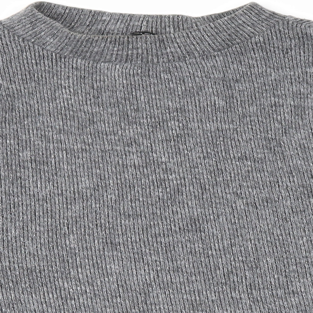 Zara Womens Grey   Pullover Jumper Size S