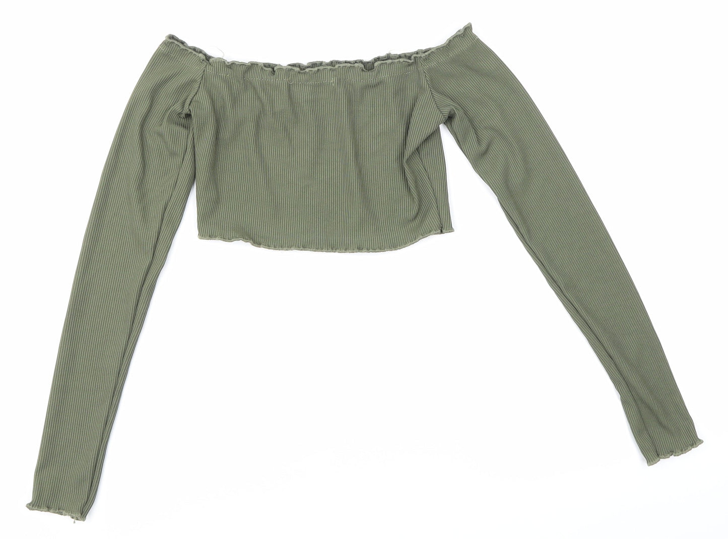 Prague Girls Green   Basic Tank Size 6 Years
