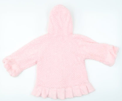 Back view of Acme girls’ pink jacket, size 6, years