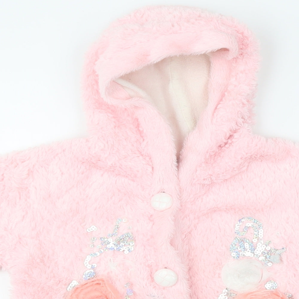Acme Girls Pink   Jacket  Size 6 Years