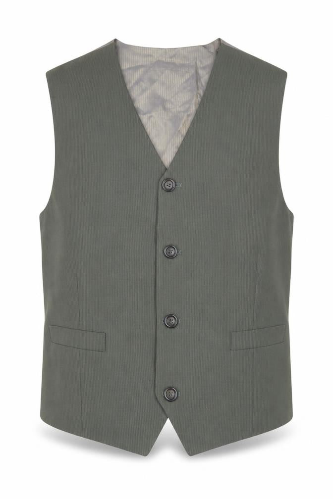 Mark and Spencer Mens Green   Tuxedo Suit Waistcoat Size M