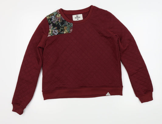 Bell field Womens Red   Pullover Sweatshirt Size 8