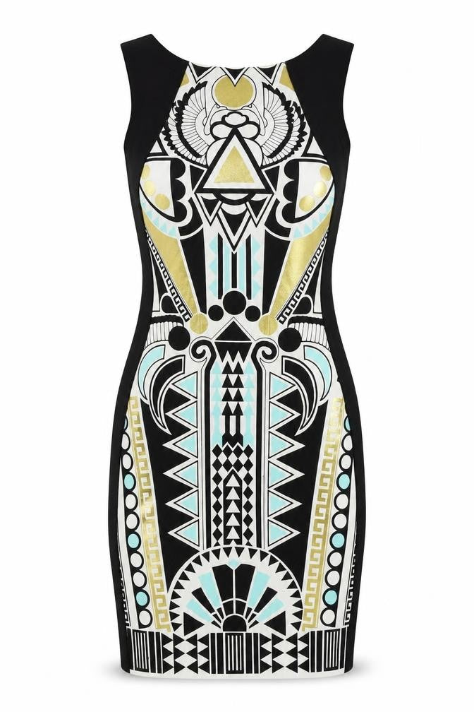 River Island Womens Black   Bodycon  Size 6