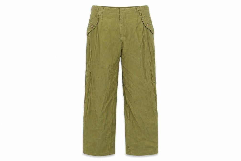 H&M Womens Green   Trousers  Size 12 L26 in