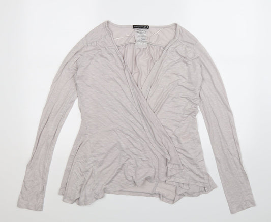 Atmosphere Womens Grey   Cardigan Jumper Size 12