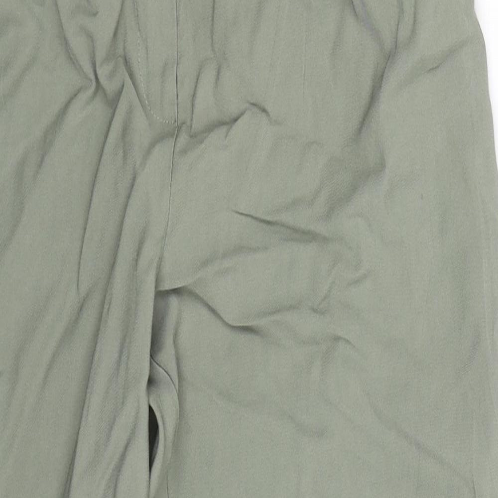 Topshop Womens Grey   Trousers  Size 6 L25 in