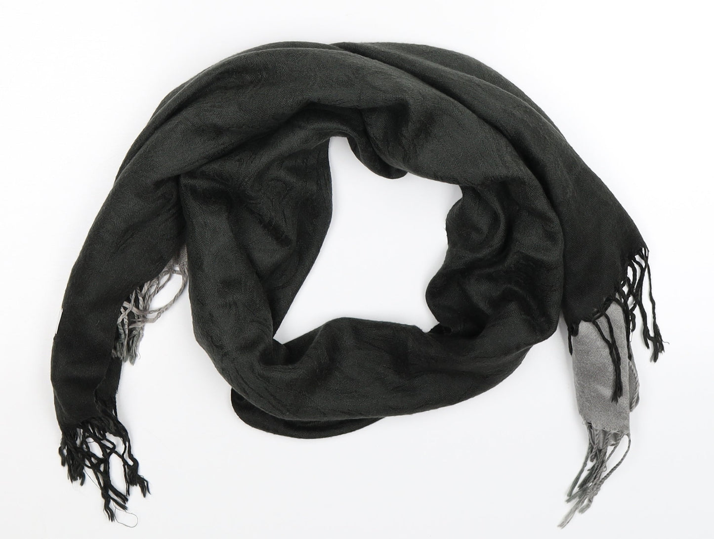 Pashmina Unisex Grey  Knit  Scarf