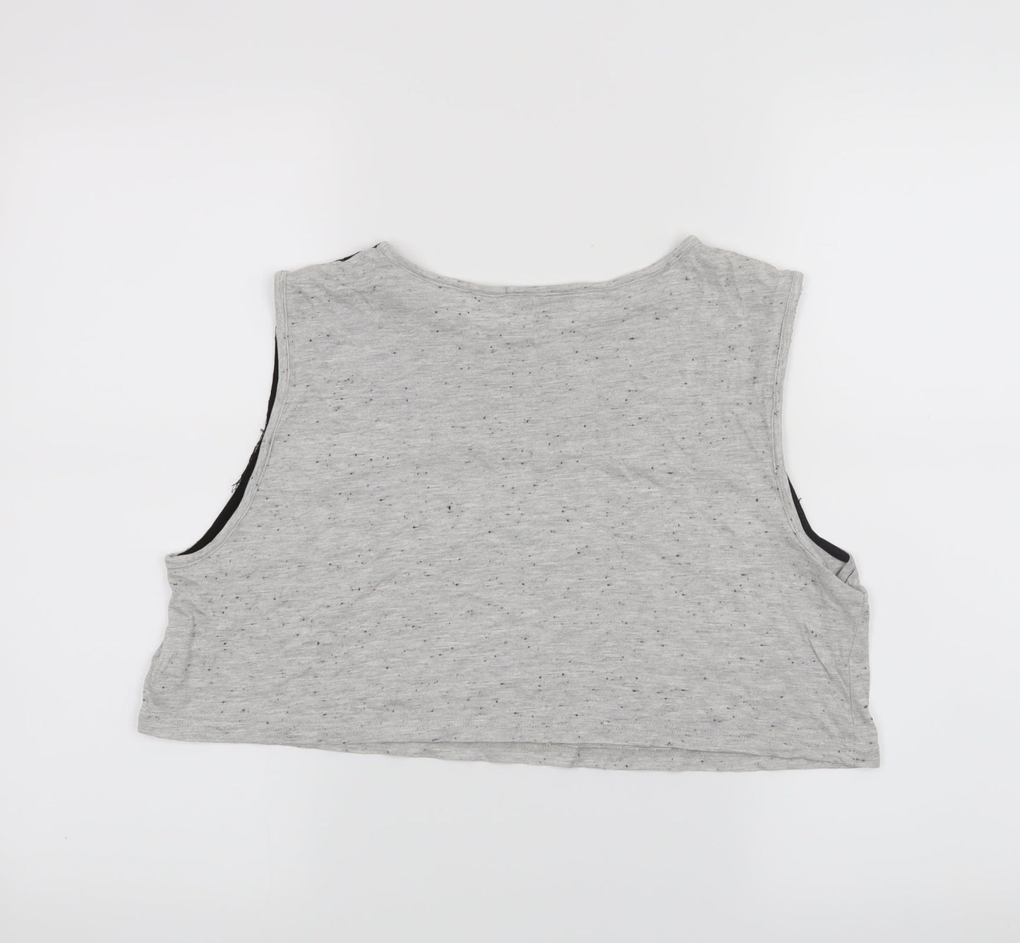 Topshop Womens Grey   Basic Tank Size 10