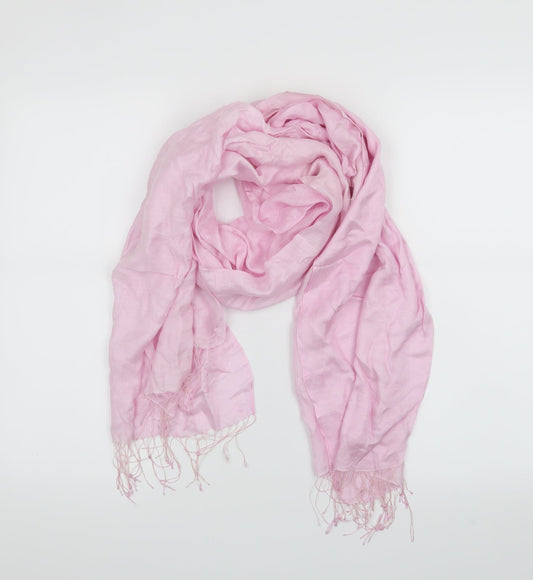 Preworn Womens Pink    Scarf