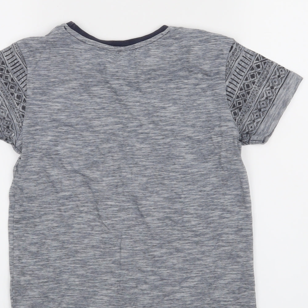 George Boys Grey   Basic T-Shirt Size 8-9 Years