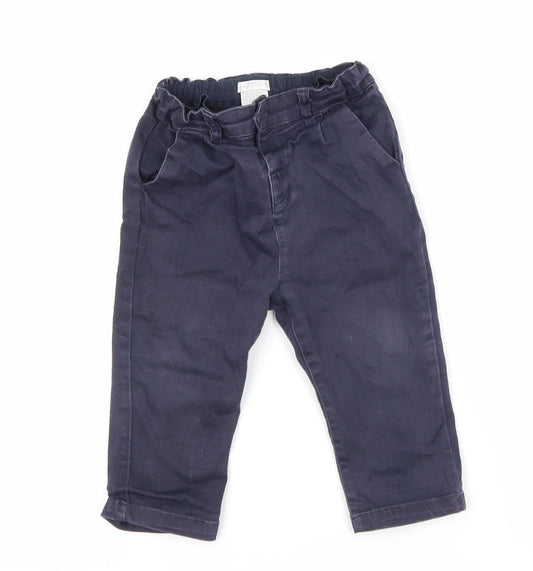 mamas & papas  Blue   Cargo Jeans Size 12-18 Months