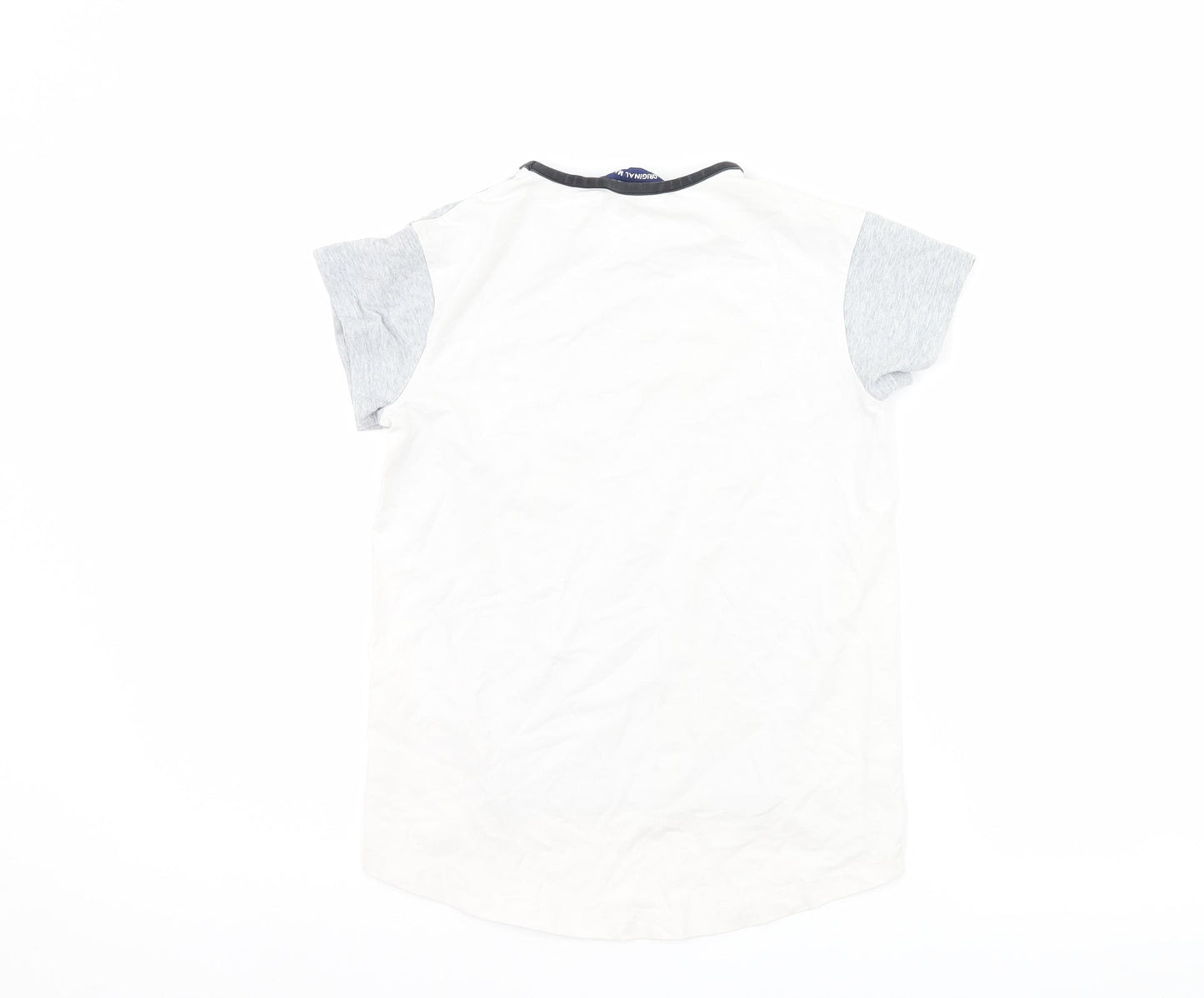 Original Marines Girls Grey   Basic T-Shirt Size 6 Years