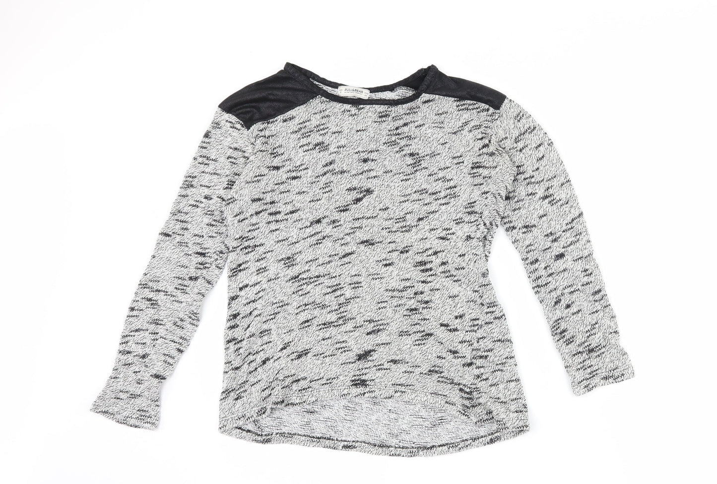 Pull&Bear Womens Grey   Pullover Jumper Size S