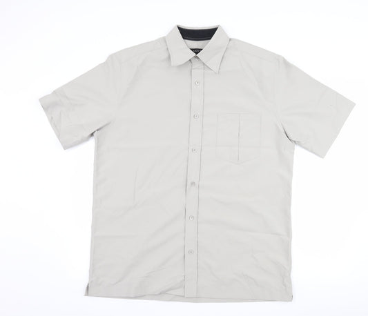 NEXT Mens Grey    Button-Up Size L