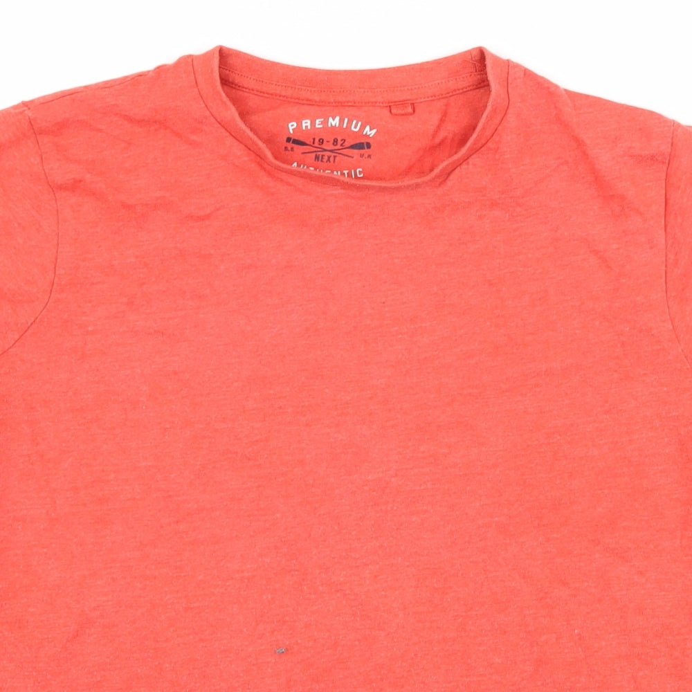 NEXT Boys Red   Basic T-Shirt Size 12 Years