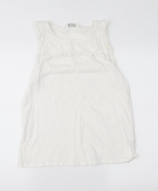 lounge wear  Womens White   Tunic Tank Size 12