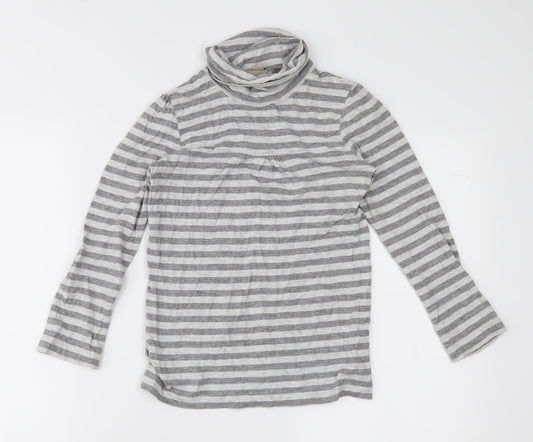 NEXT Boys Grey Striped  Basic Casual Size 7 Years