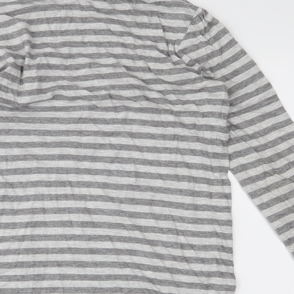 NEXT Boys Grey Striped  Basic Casual Size 7 Years