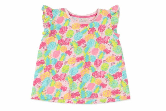 I LOVE MY TEE Girls Pink   Basic T-Shirt Size 3-4 Years