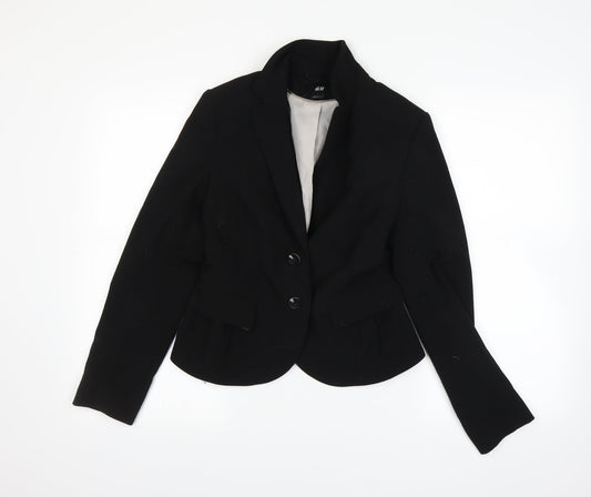 H&M Womens Black   Jacket  Size 8