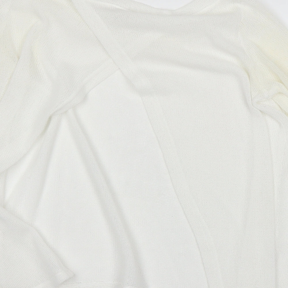 River Island Womens White   Basic T-Shirt Size 6
