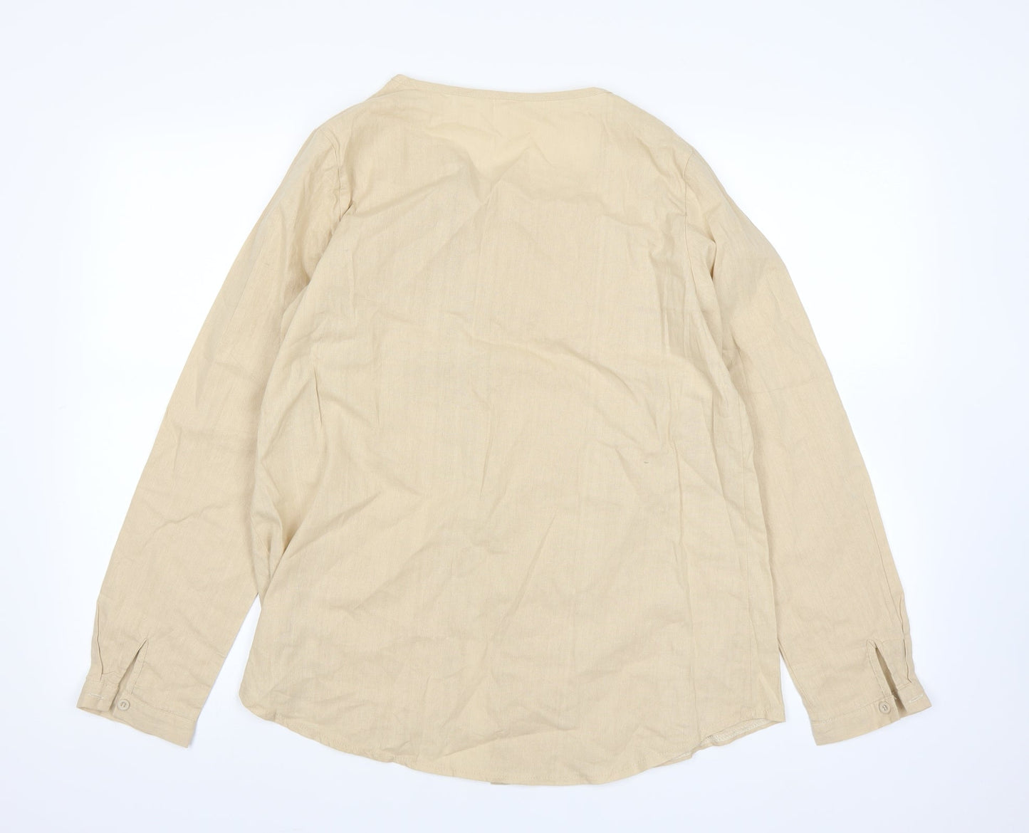 Preworn Womens White   Basic Button-Up Size M