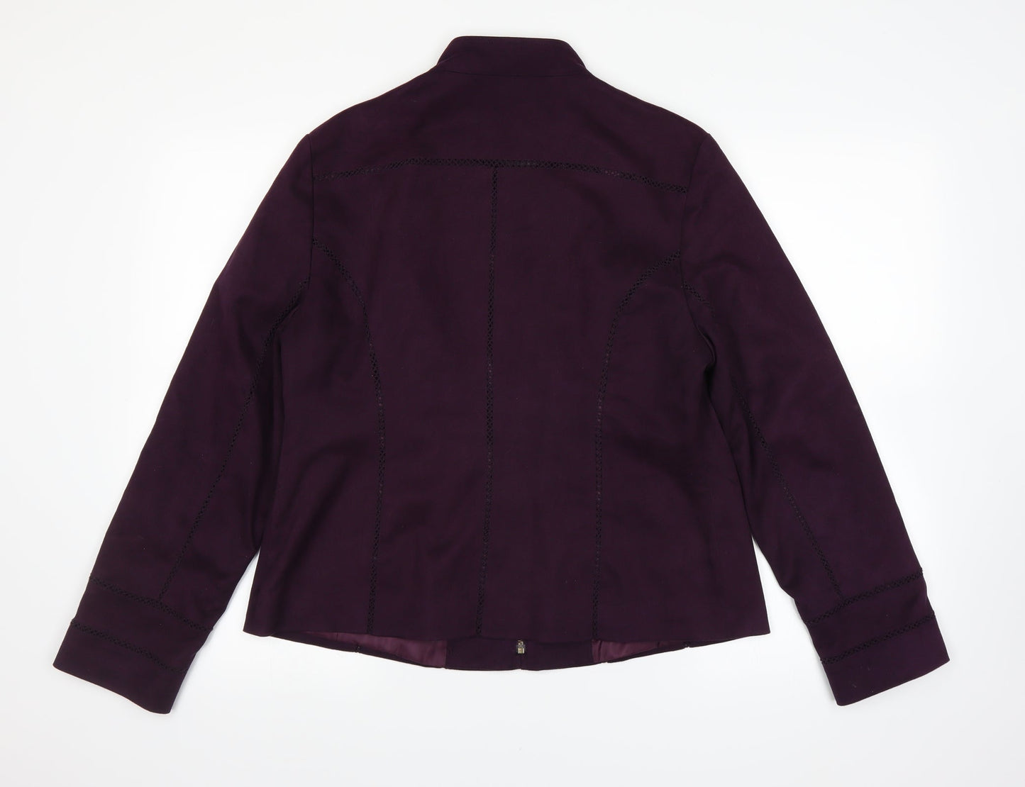 M&Co Womens Purple   Jacket  Size 16