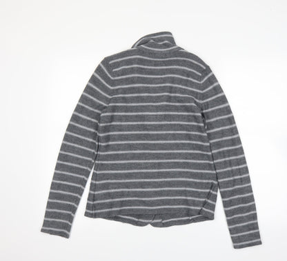Back view of Tahari women’s grey jacket, size L