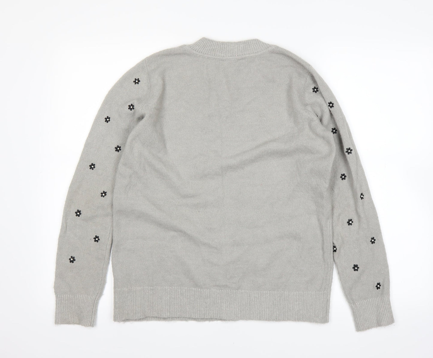 amara Womens Grey   Pullover Jumper Size 12