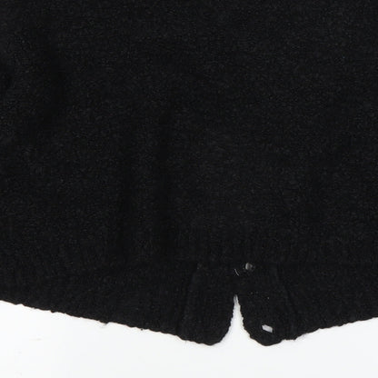 Brand and care label for Offshoot women’s black jacket, size L