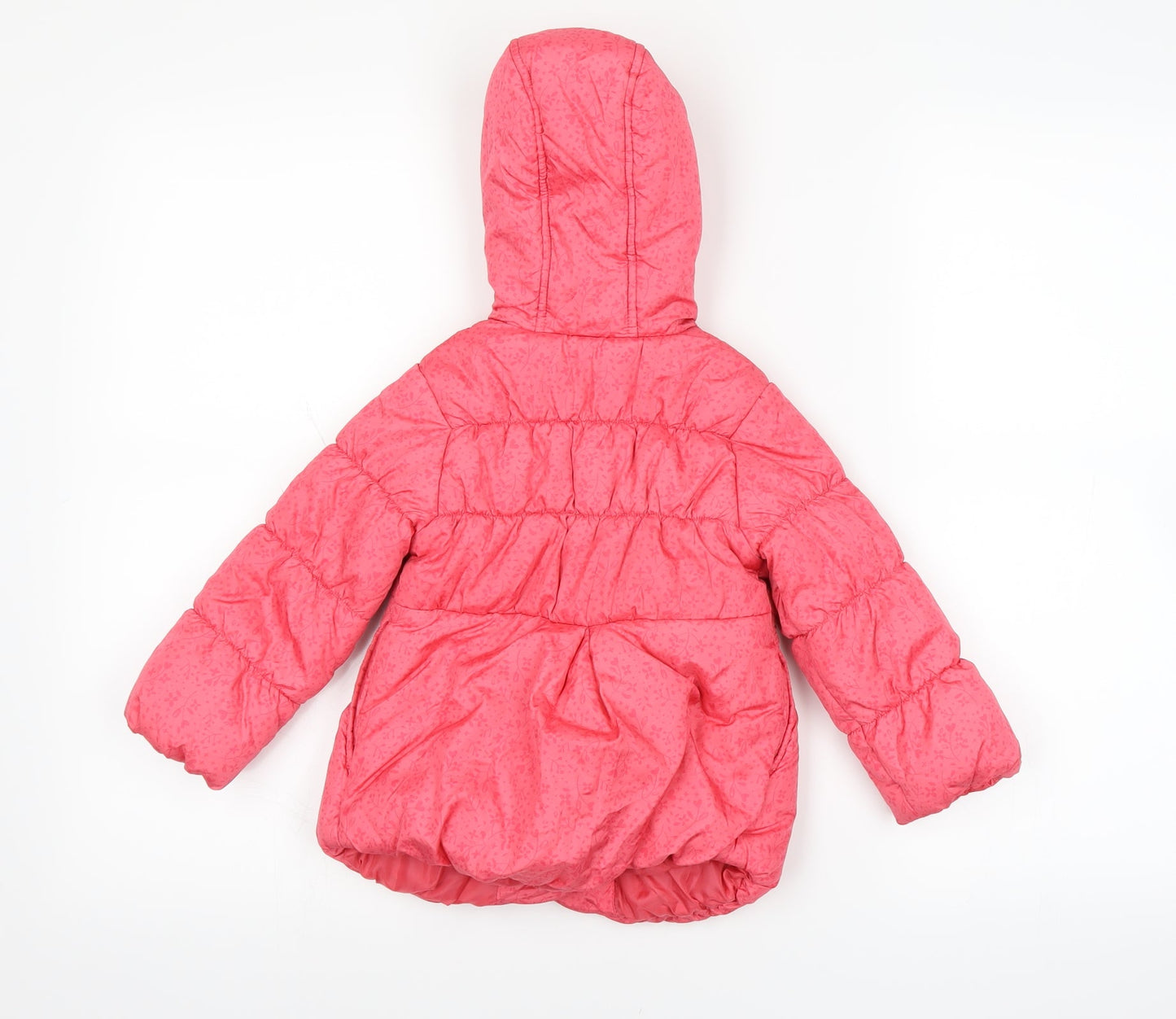 Indigo  Pink   Puffer Jacket Coat Size 12-18 Months