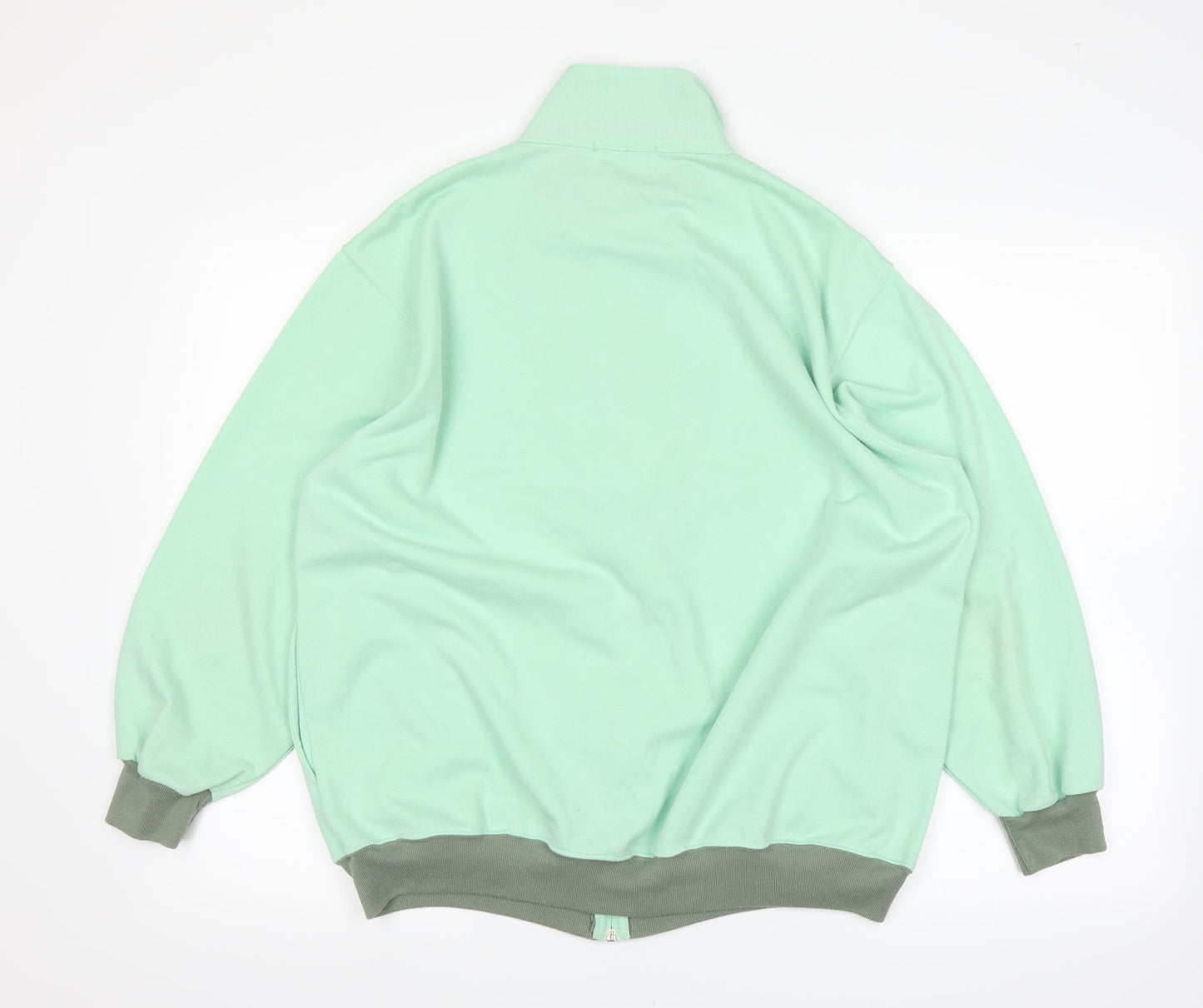 fabrizio Womens Green   Full Zip Jumper Size M