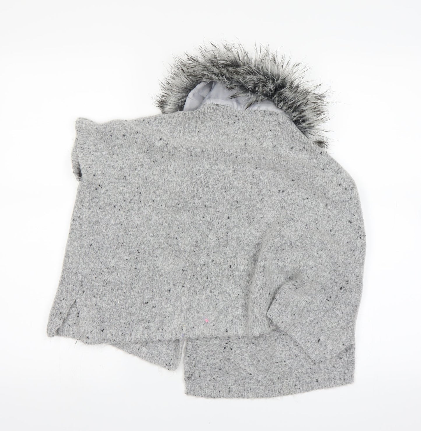 Primark Girls Grey   Jacket  Size 7-8 Years