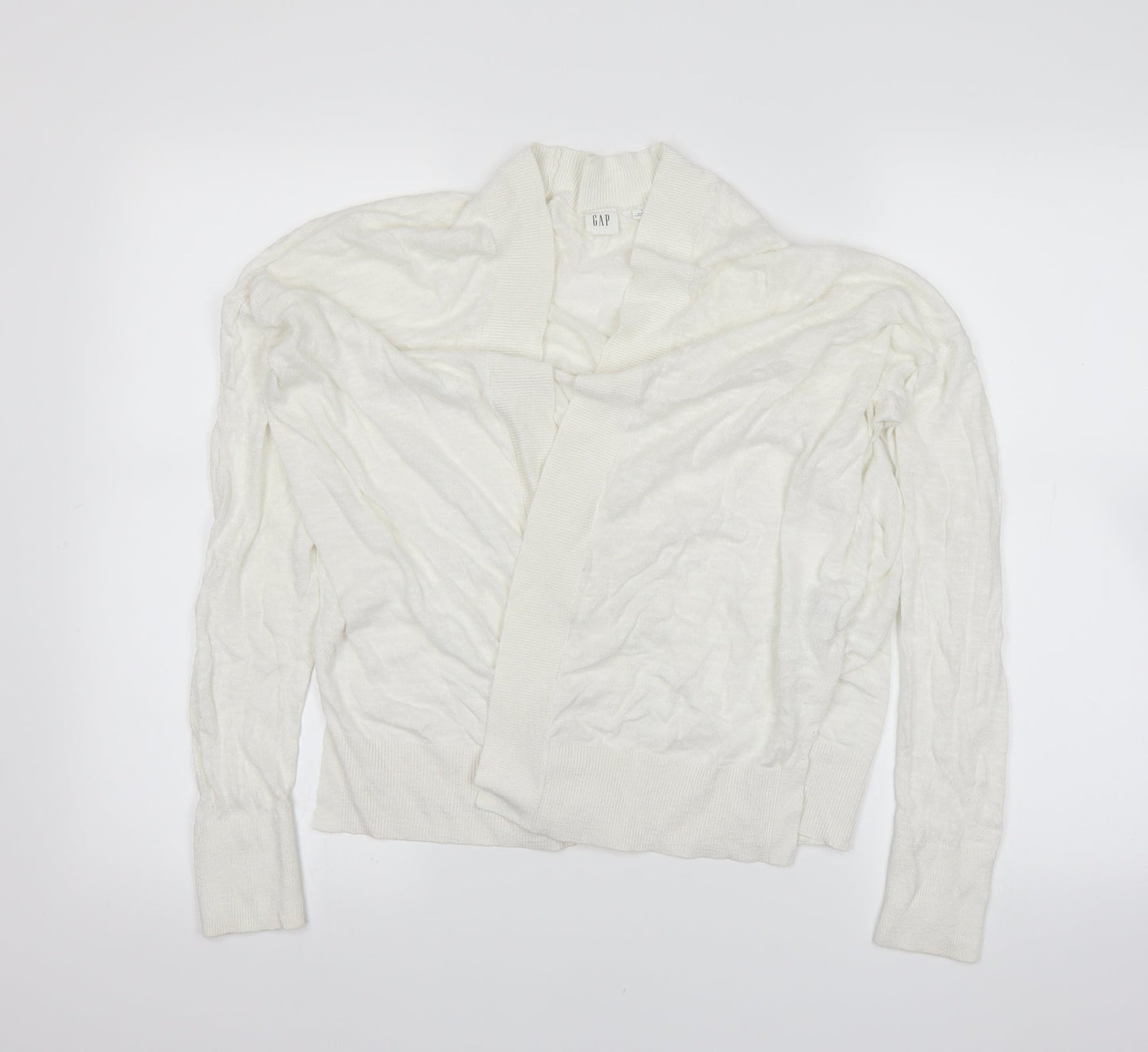 Gap Womens White   Cardigan Jumper Size S