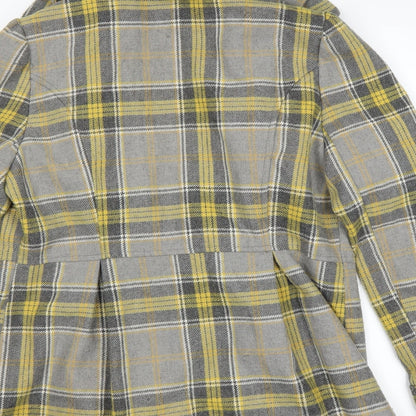 Brand and care label for F&F women’s grey jacket, size UK 14