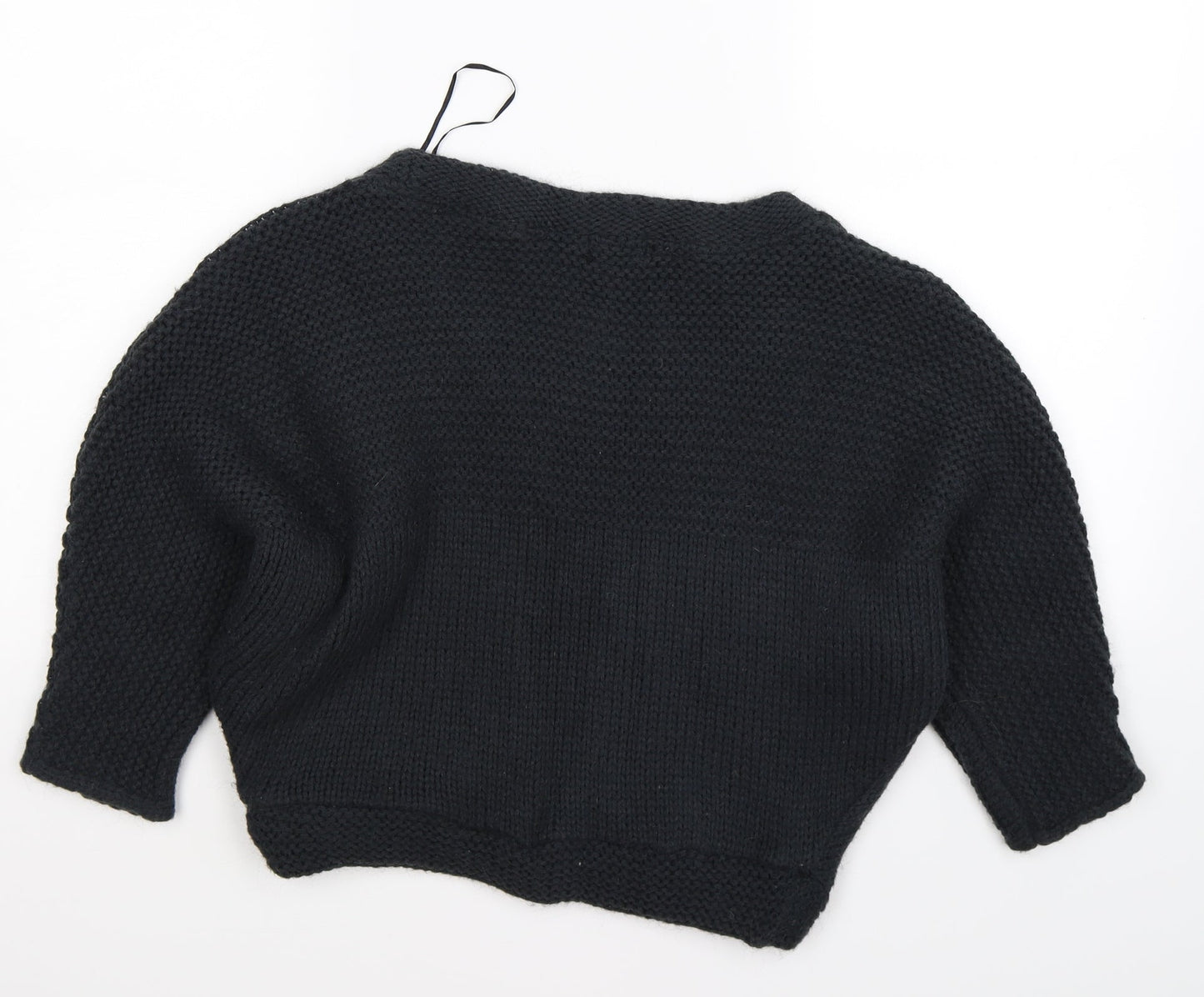 tophop Womens Blue  Knit Pullover Jumper Size 6  - cropped